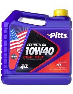 Aceite semi sintético 10W40 4 litros Pitts