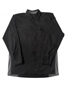 Camisa profesional mangas largas negra