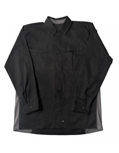 Camisa profesional mangas largas negra