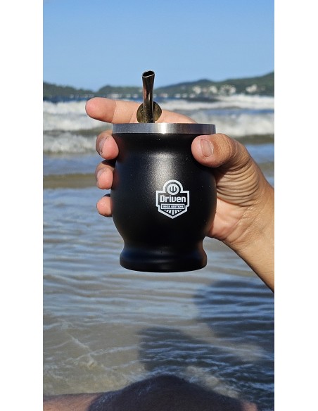 Mate de acero inoxidable 230 ml playa