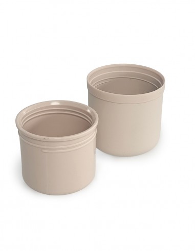 Termo de acero inoxidable 1 litro arena tapa / vaso