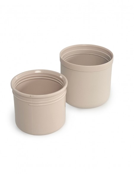 Termo de acero inoxidable 1,3 litros arena tapas