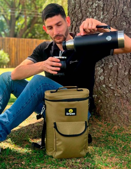 Termo de acero inoxidable 1,3L persona