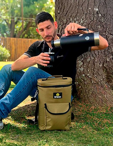 Bolso térmico matero verde persona