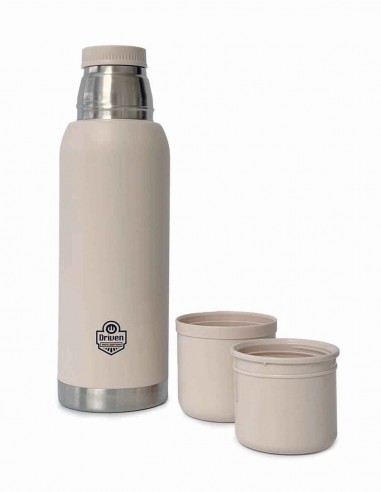 Termo de acero inoxidable 1 litro arena doble tapa