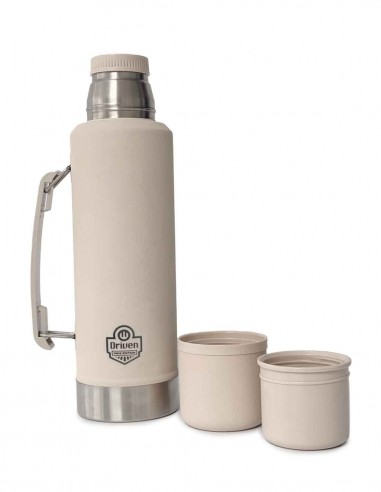 Termo de acero inoxidable 1,3 litros arena doble tapa