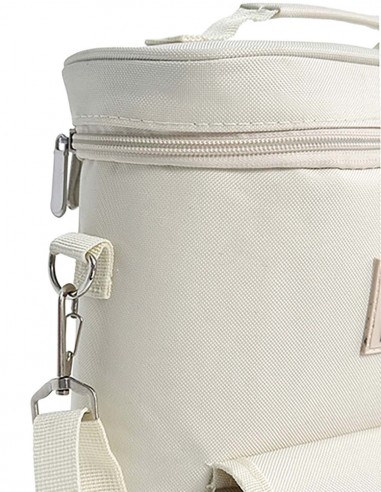 Bolso matero térmico arena manija