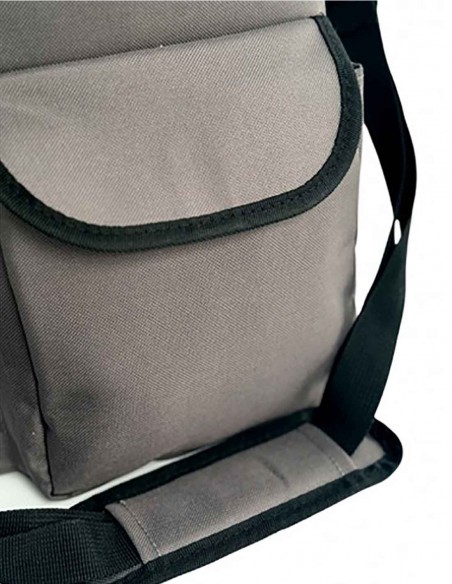 Bolso térmico matero gris bolsillo