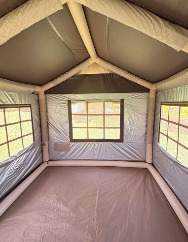 Carpa casa inflable outdoor/camping interior