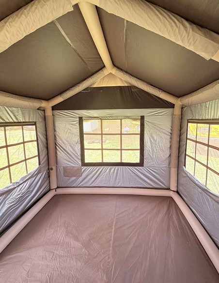 Carpa casa inflable outdoor/camping interior