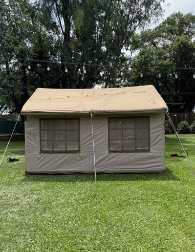 Carpa casa inflable outdoor/camping cortinas arboles