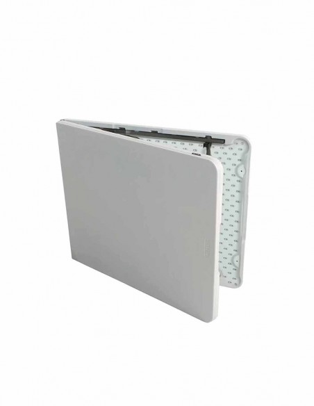 Mesa plegable 1,80 m Lifetime blanca valija