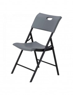 Silla plegable gris Lifetime