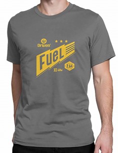 Remera hombre modelo Fuel Driven gris
