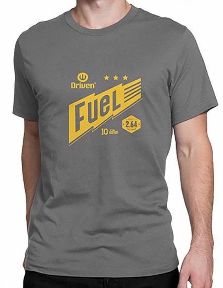 Remera hombre modelo Fuel Driven gris