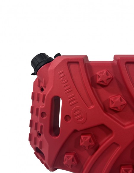 Bidón extra chato para combustible + plancha de desatasco manija