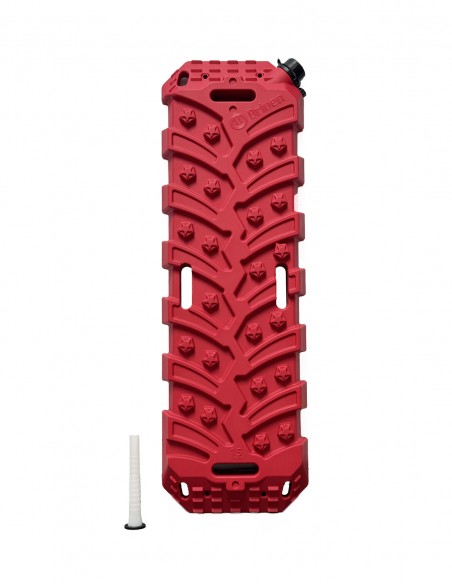 Bidón extra chato para combustible + plancha de desatasco pico vertedor