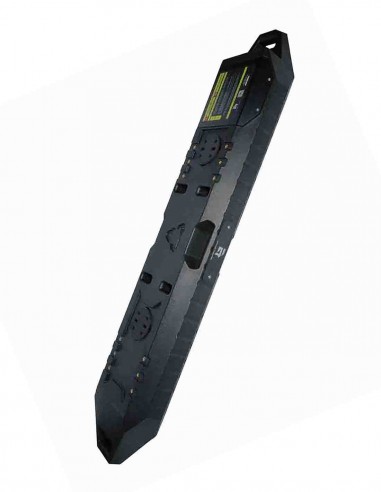 Ducha exterior portátil para camping 30 litros negra portátil