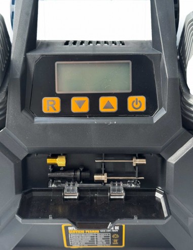 Compresor de aire metálico Titan 4k digital