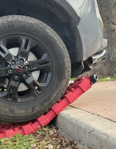 Bidón extra chato para combustible + plancha de desatasco rescate