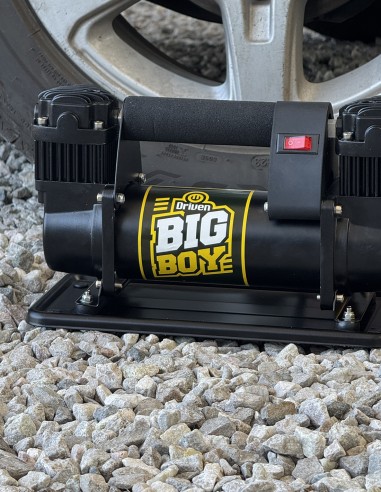Compresor de aire metálico Big Boy neumáticos