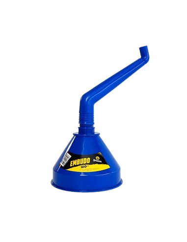 Embudo con boquilla en ángulo
