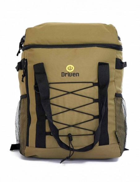 Mochila matera ALL IN ONE con aislación térmica verde