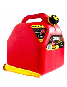Bidón para combustible 20 litros rojo