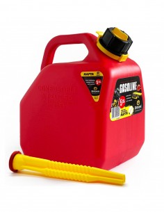 Bidón para combustible 5 litros rojo