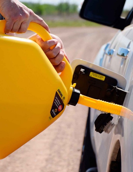 Bidón para combustible 20 litros amarillo nafta