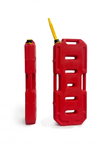 Bidón para combustible extra chato 20 litros rojo