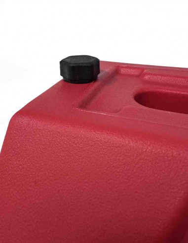 Bidón para combustible 6.5 litros rojo tapón