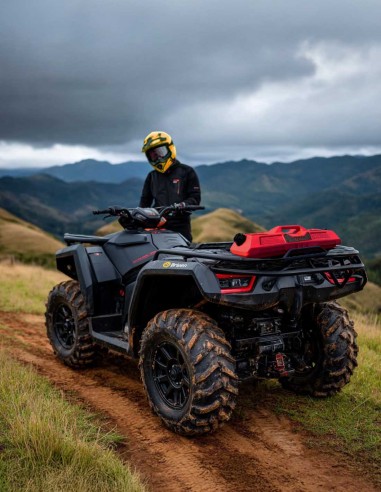 Bidón para combustible 6.5 litros rojo aventura
