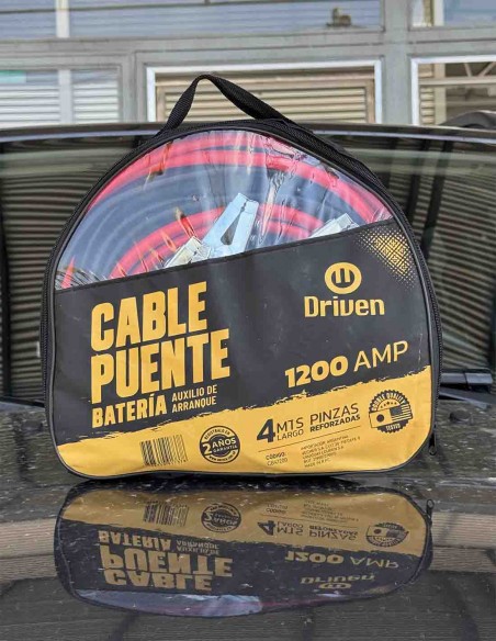 Cables puente de batería 1200 AMP 4mts     heladas