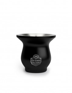 Mate bocón de acero inoxidable negro