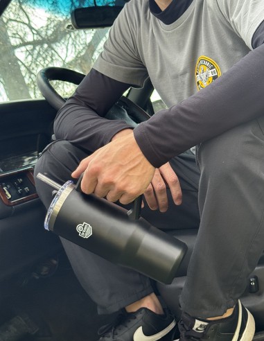 Vaso MUG acero inoxidable con manija bebidas