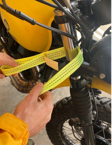 Amarres soft para motos set x 4 unidades uso