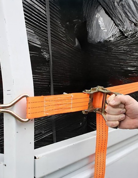 Cinta de amarre con crique 2.0" x 9m uso