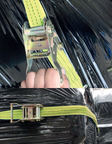 Cinta de amarre con crique 1.5" x 6m uso