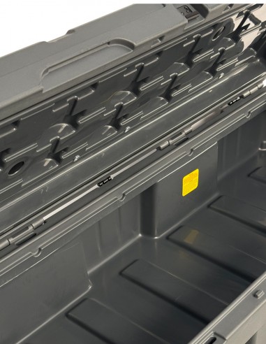 Caja baúl estanco 128 litros gris interior