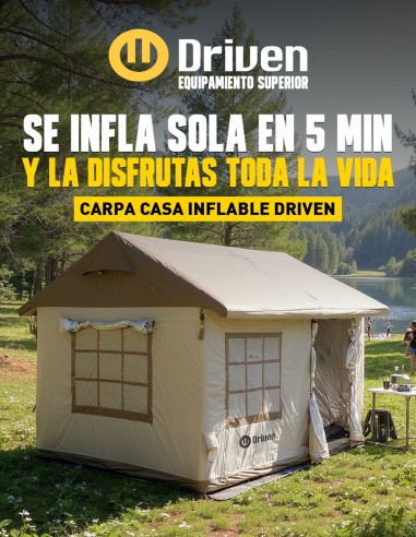 Carpa casa inflable outdoor/camping sobre techo