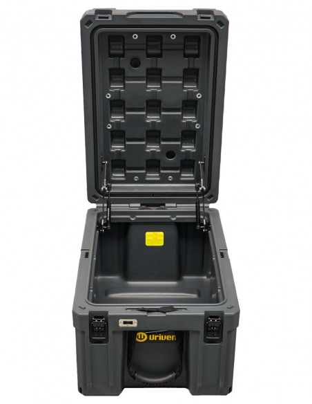 Caja baúl estanco 86 litros gris interior