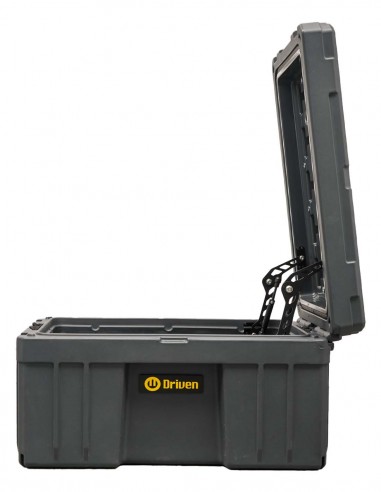 Caja baúl estanco 86 litros gris equipaje