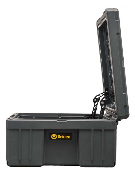 Caja baúl estanco 86 litros gris equipaje