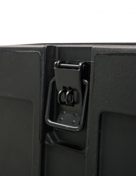 Caja baúl estanco 128 litros gris herrajes