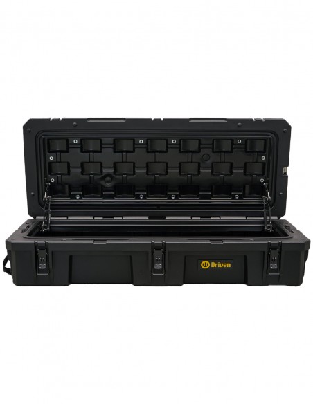 Caja baúl estanco 95 litros negro + Sistema de montaje