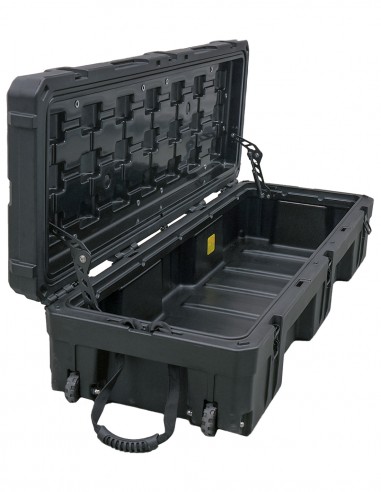 Caja baúl estanco 128 litros gris tapa