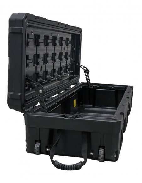 Caja baúl estanco 128 litros negro