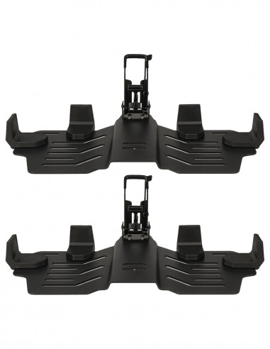 Caja baúl estanco 128 litros negro + Sistema de...