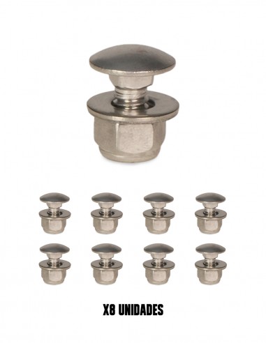 Sistema de montaje completo para baúl 95L tornillos